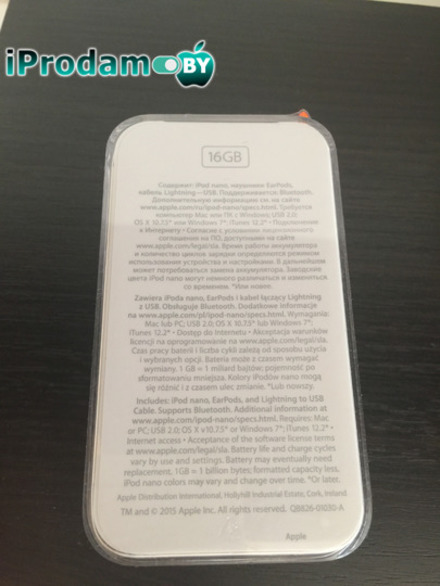 Ipod Nano 16GB (новый)