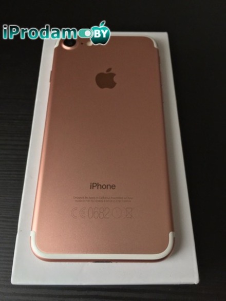 IPhone 7 128 gb, rose gold, идеальное состояние,