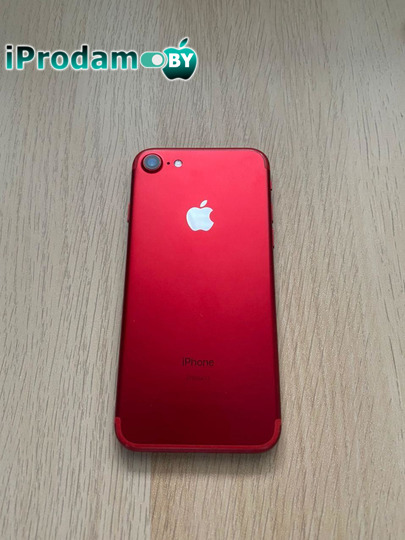 Iphone 7 (red) 128 гб купить бу в городе Минск
