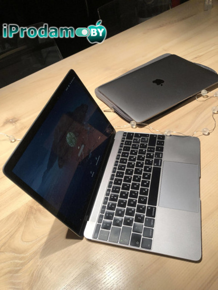 MacBook, Retina 12, space grey, б/у в отличном состоянии, Минск